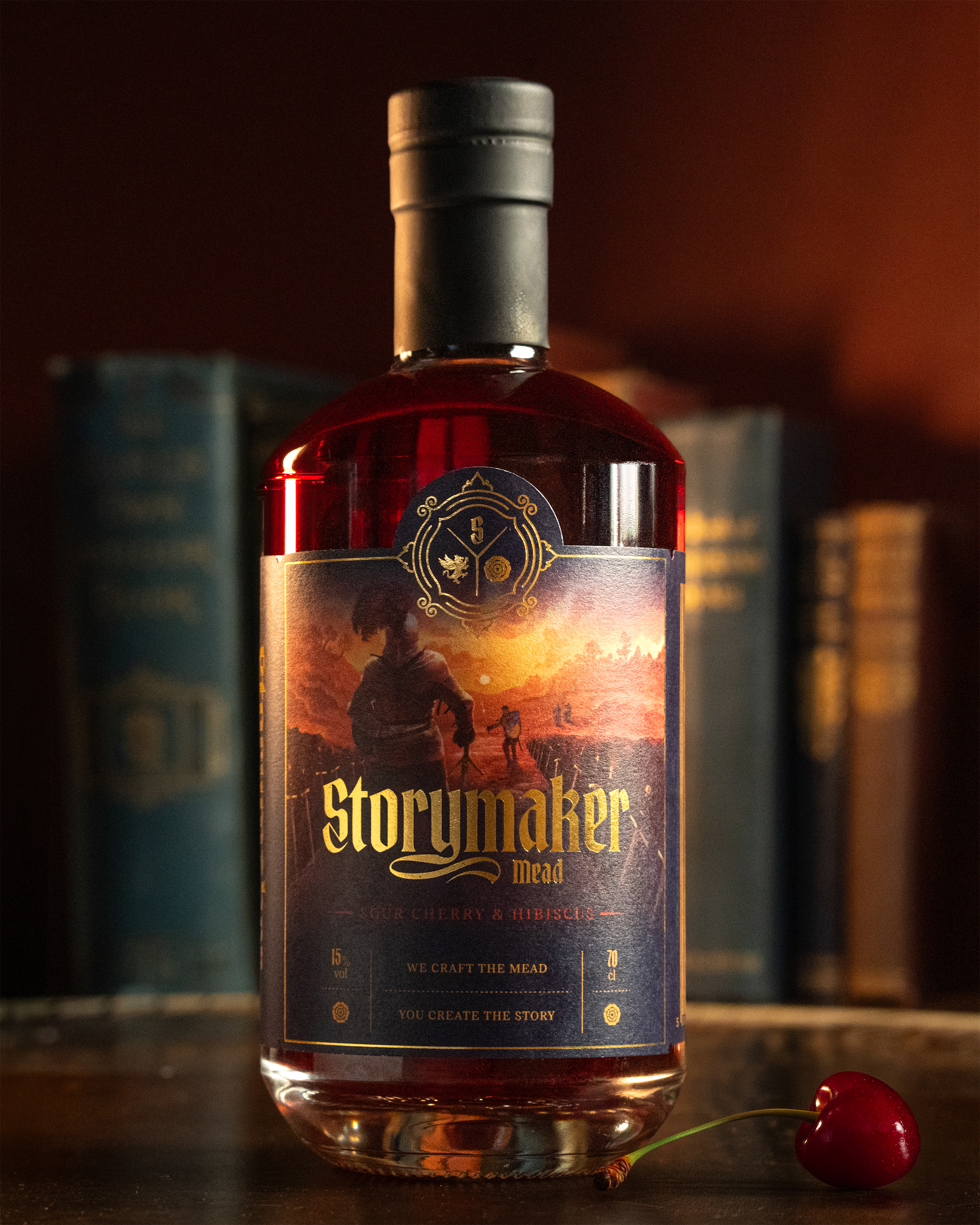 Storymaker Vol.5 Sour Cherry & Hibiscus Mead (70cl)