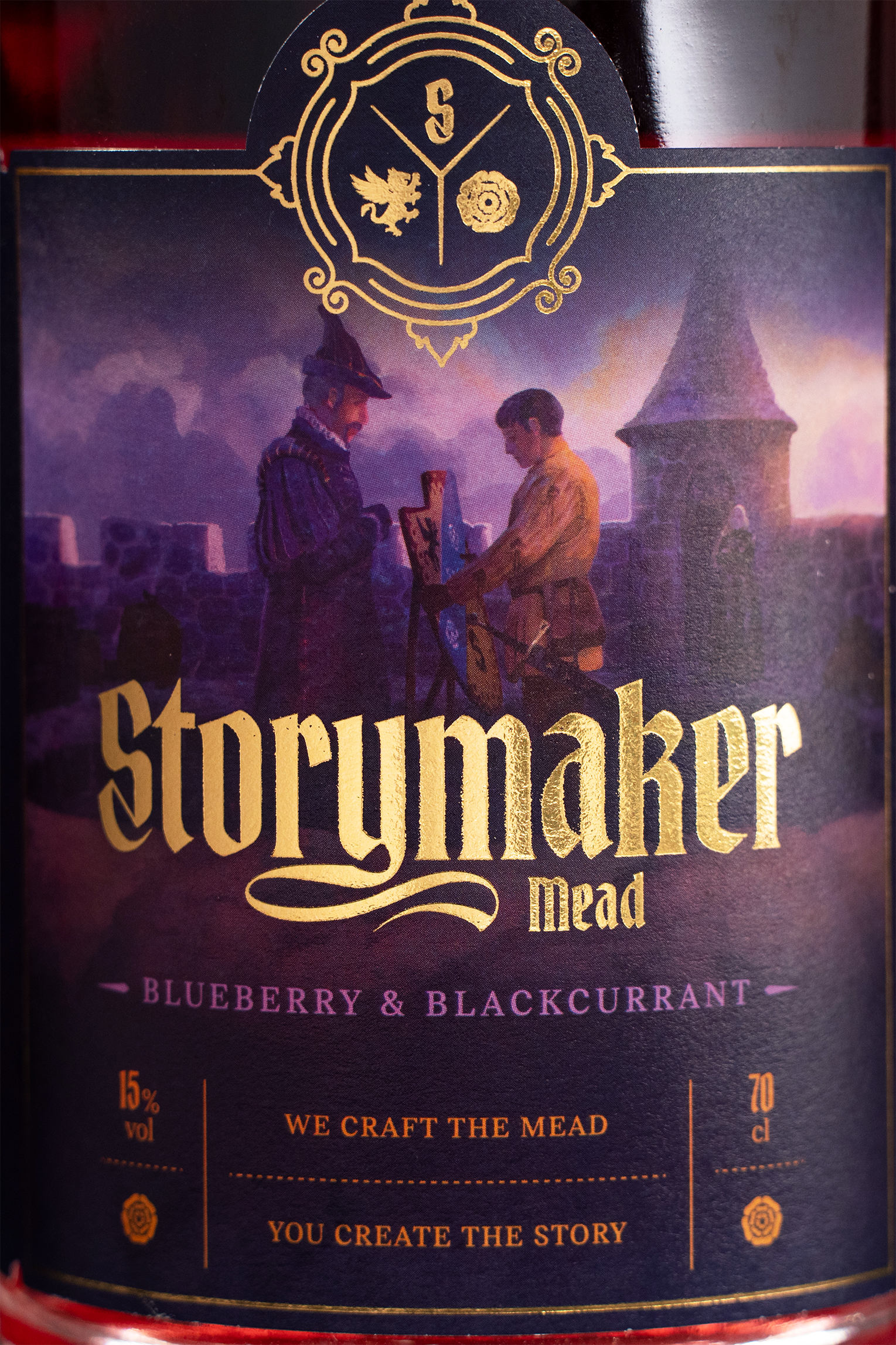 Blueberry & Blackcurrant Mead 70cl 15% ABV | Storymaker Vol.4 | Berry Mead