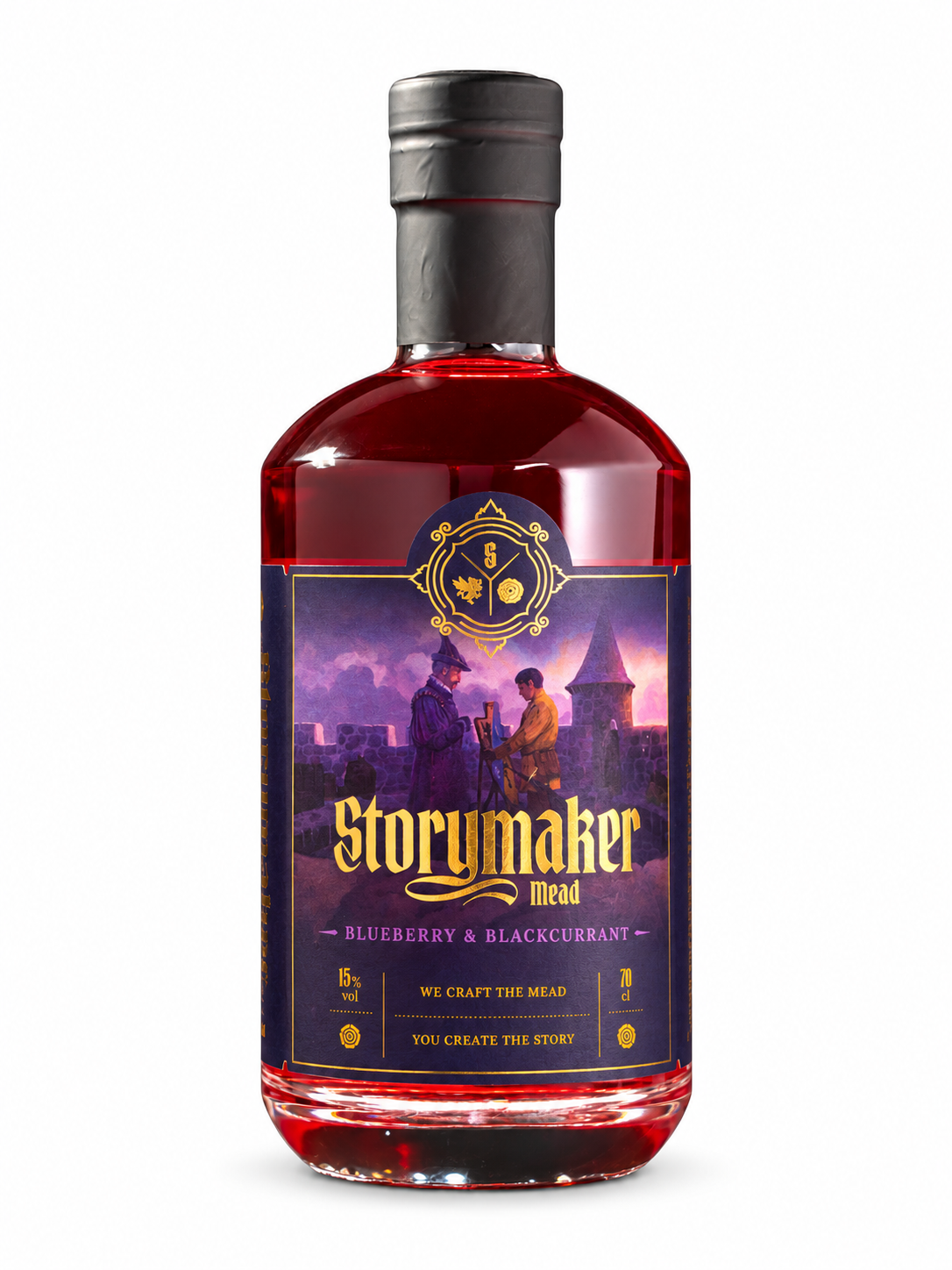 Blueberry & Blackcurrant Mead 70cl 15% ABV | Storymaker Vol.4 | Berry Mead