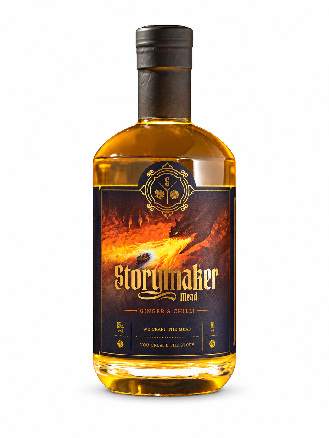 Ginger & Chilli Mead 70cl 15% ABV | Storymaker Vol.6 | Spiced Honey Mead